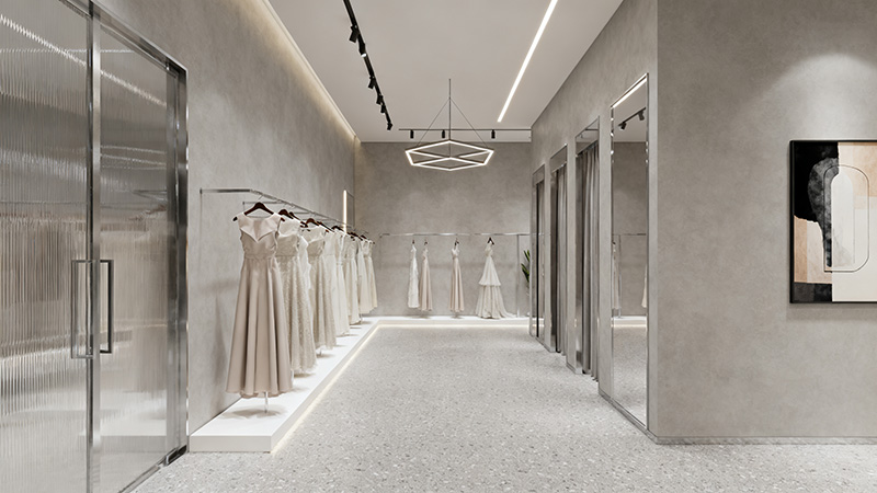 禮服店裝修多少錢？2025年最新預(yù)算清單與影響因素